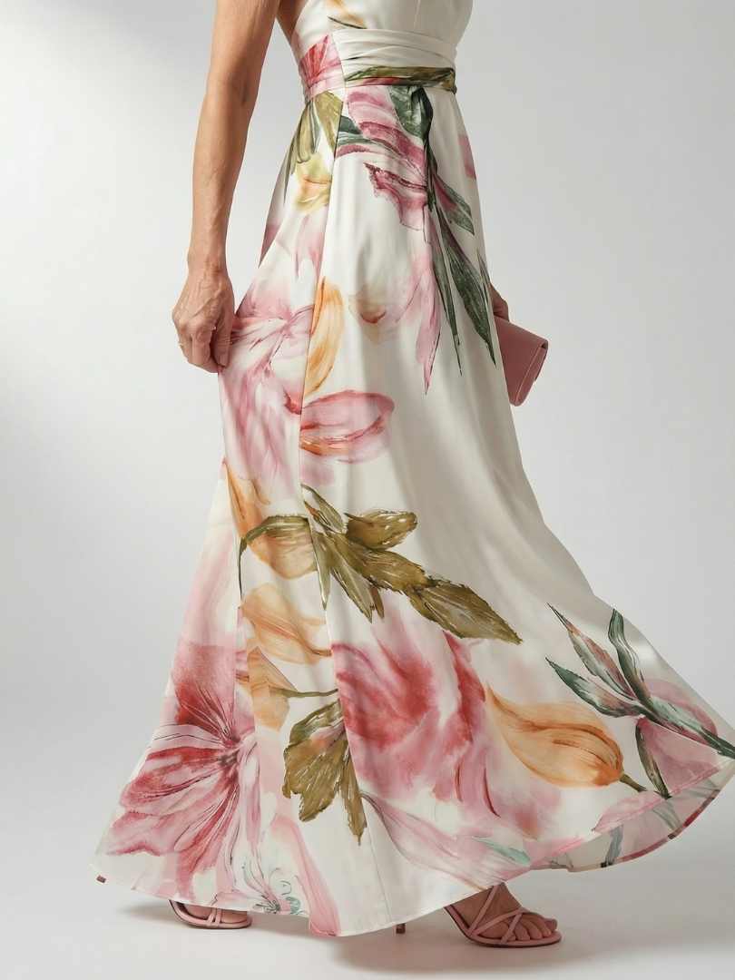 Maxi abito floreale leggero Amiel™