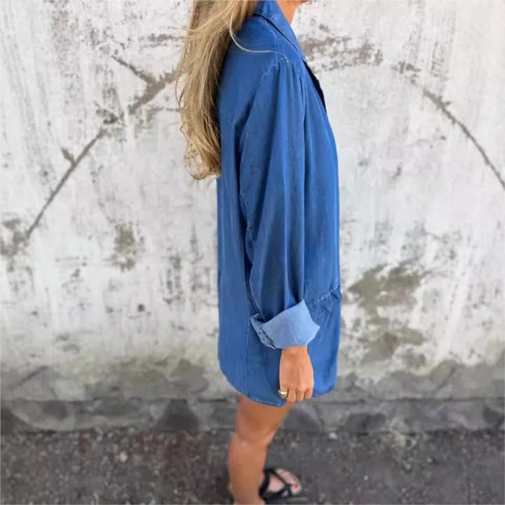 Sarah | Blazer di Jeans Senza Sforzo