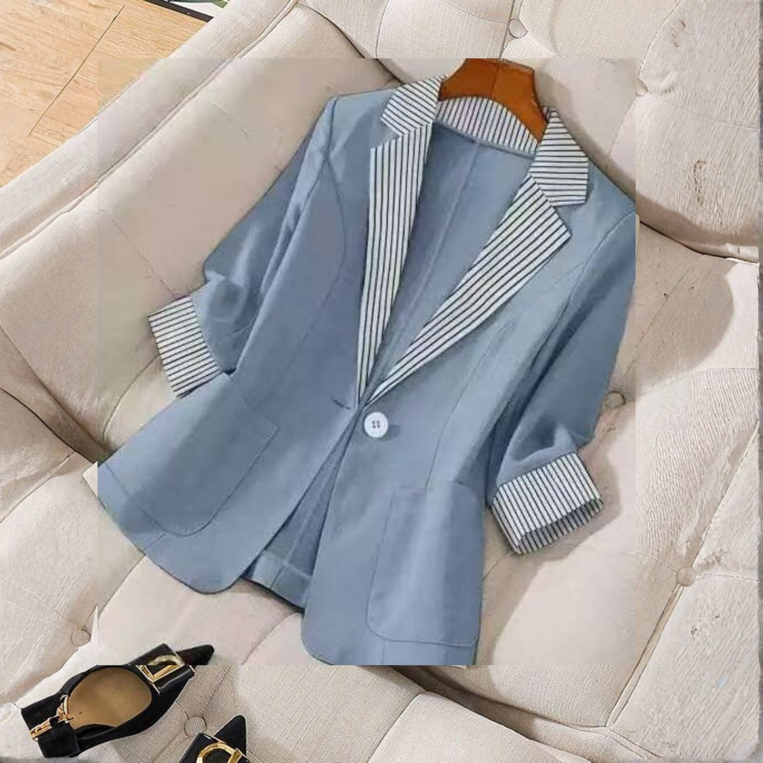 GILLIAN™ - Blazer da ufficio a maniche lunghe con bottoni frontali, elegante