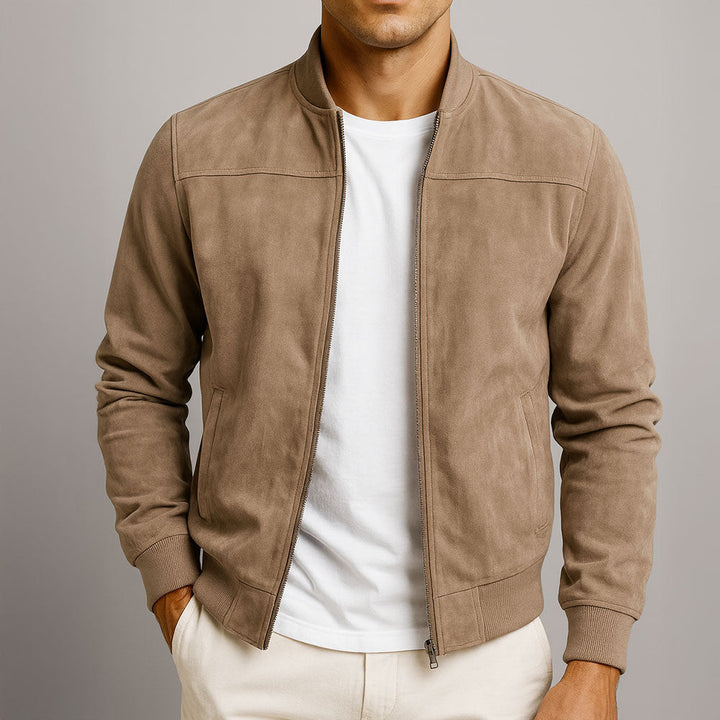 Kenneth | Giacca effetto camoscio