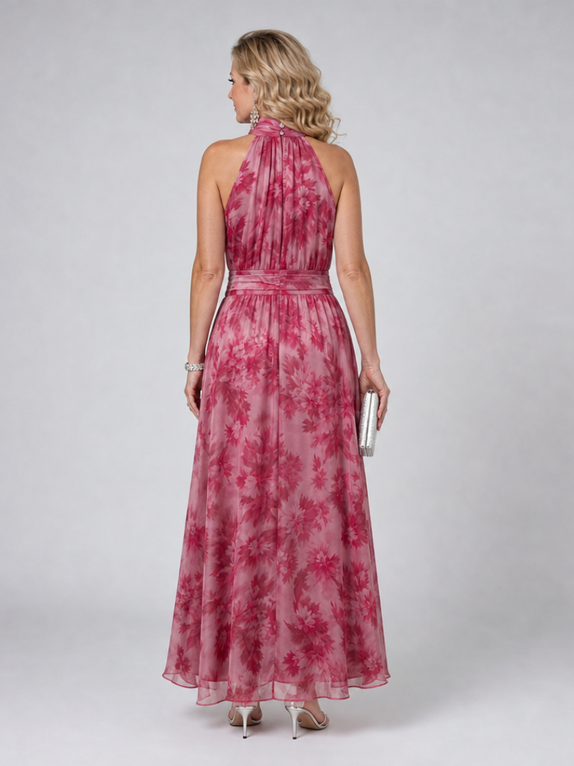 Vestito midi Avien™ morbido con scollo all'americana