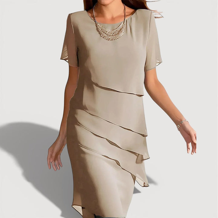 Pamela | Layered Midi Dress