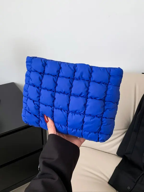 EMILY™ - Large Capacity Quilted Pouch Durable Zipper Travel Storage Bag