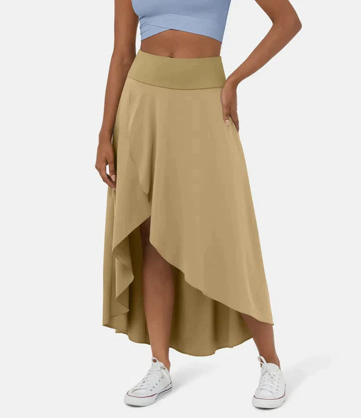 AMELIE™ - Gonna midi asimmetrica elegante