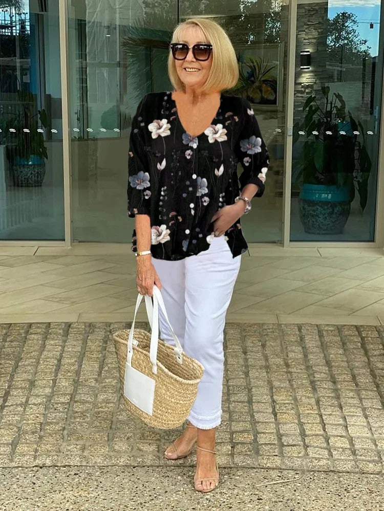 Hilary | Blusa a Tre Quarti
