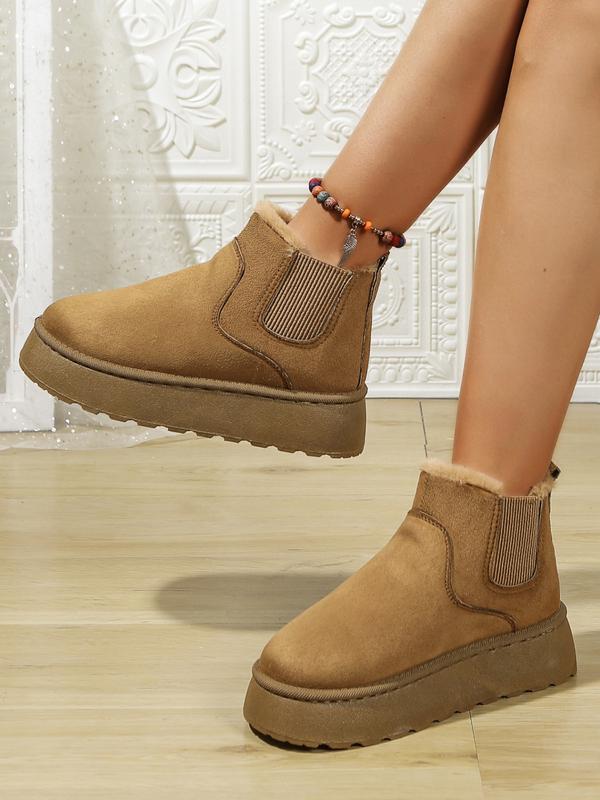LUCY™ - Stivali da Neve Alti con Suola Spessa Calda da Donna