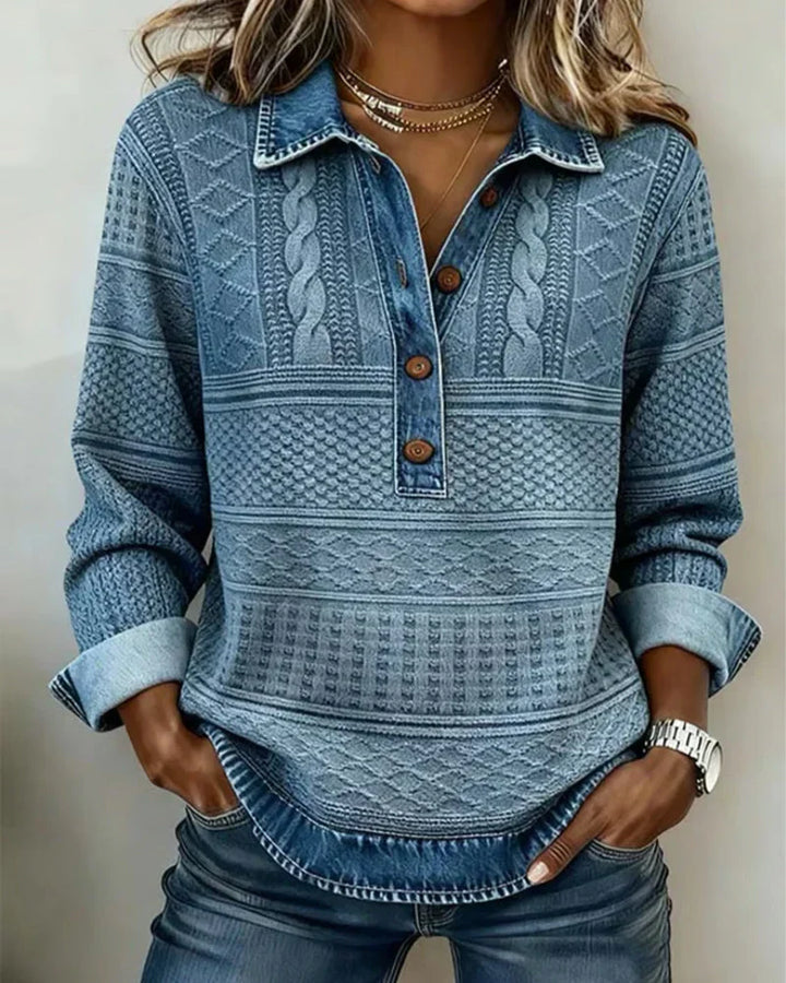 Riley | Top con colletto elegante