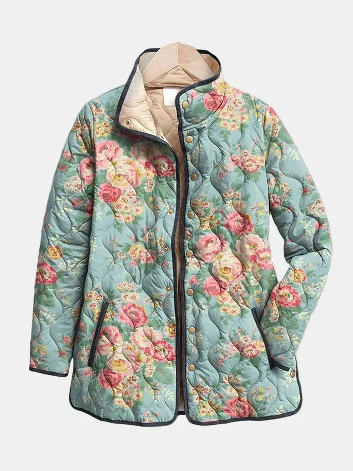 Mafalda | Giacca Trapuntata Rose Celadon