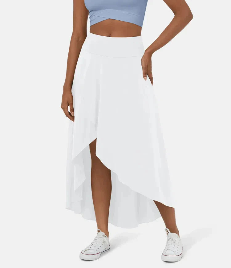 AMELIE™ - Gonna midi asimmetrica elegante