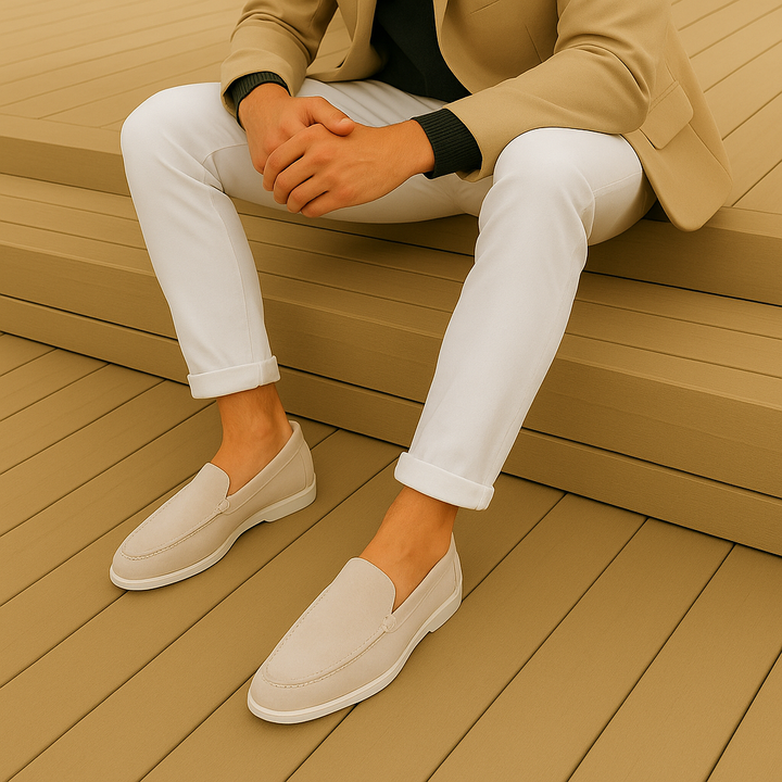 Massimo | Mocassino Scamosciato Chic