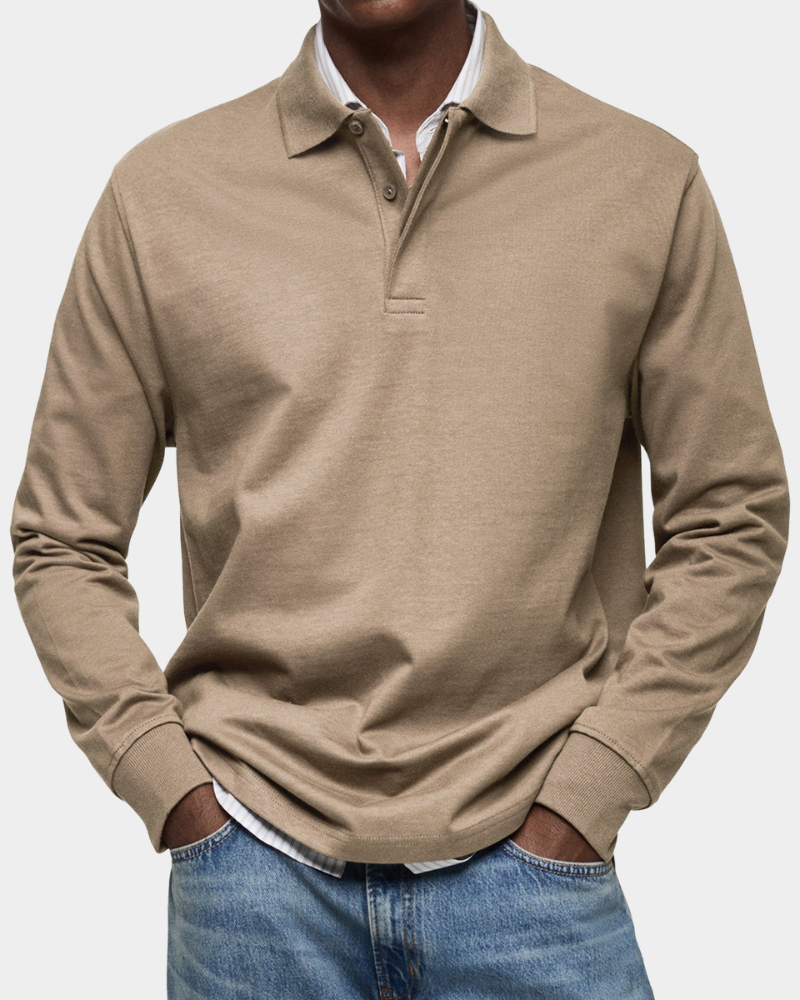 Roger | Polo Classica a Maniche Lunghe