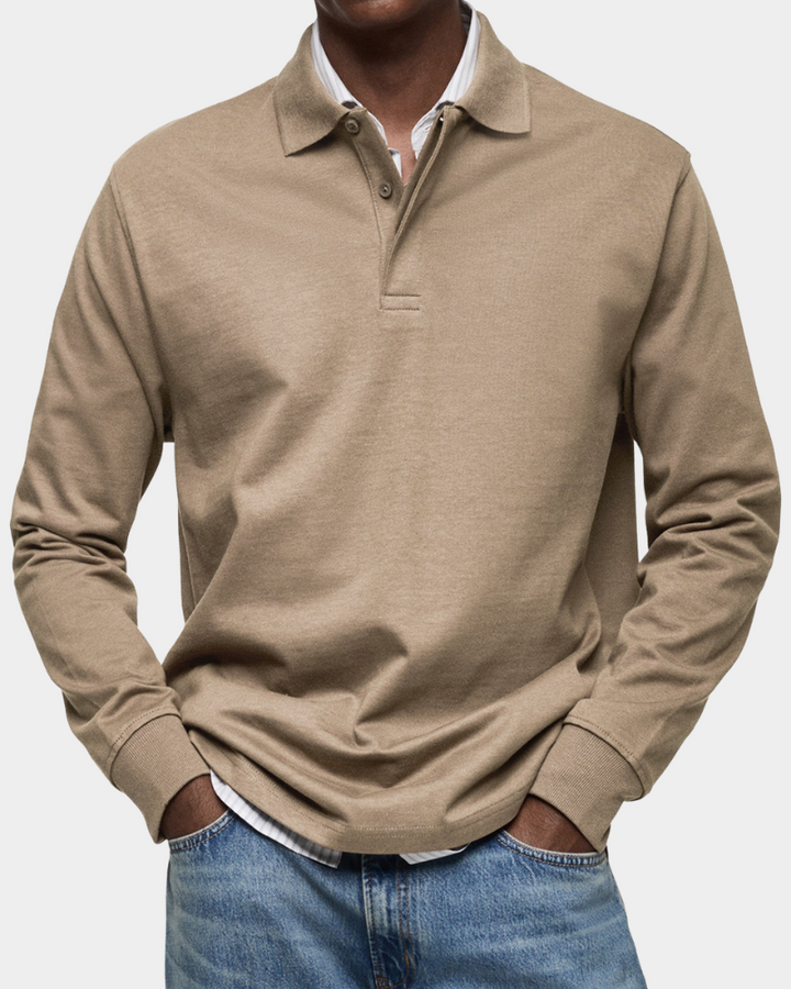 Roger | Polo Classica a Maniche Lunghe