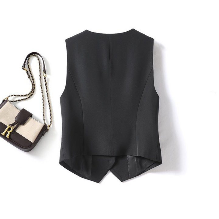 ZARINA™ – Gilet elegante senza maniche abbottonato