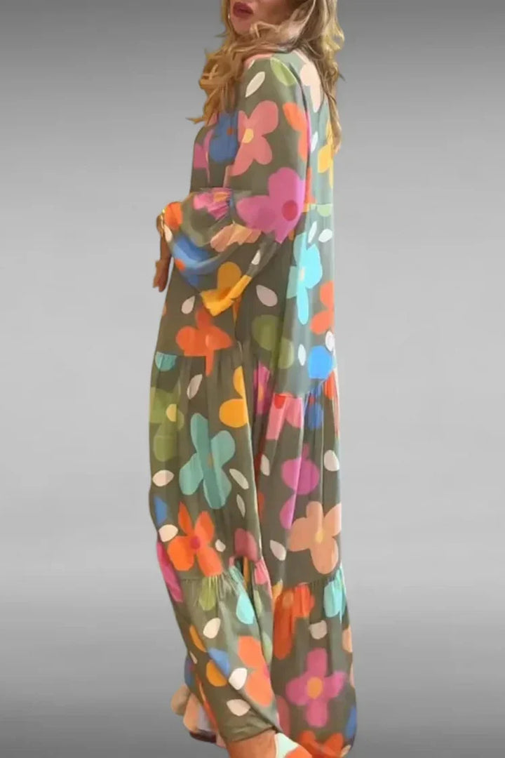 Mabel | Relaxed Fit Floral Maxi Dress