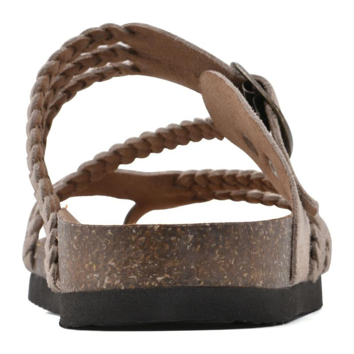 Lynda | Braided Cork Sandals
