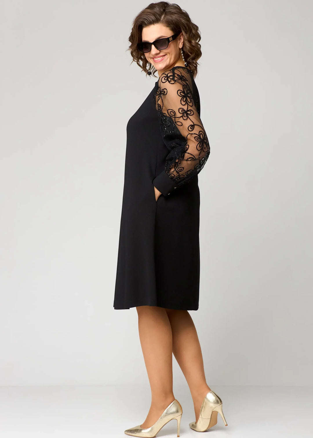 Doreen | Abito Elegante in Pizzo