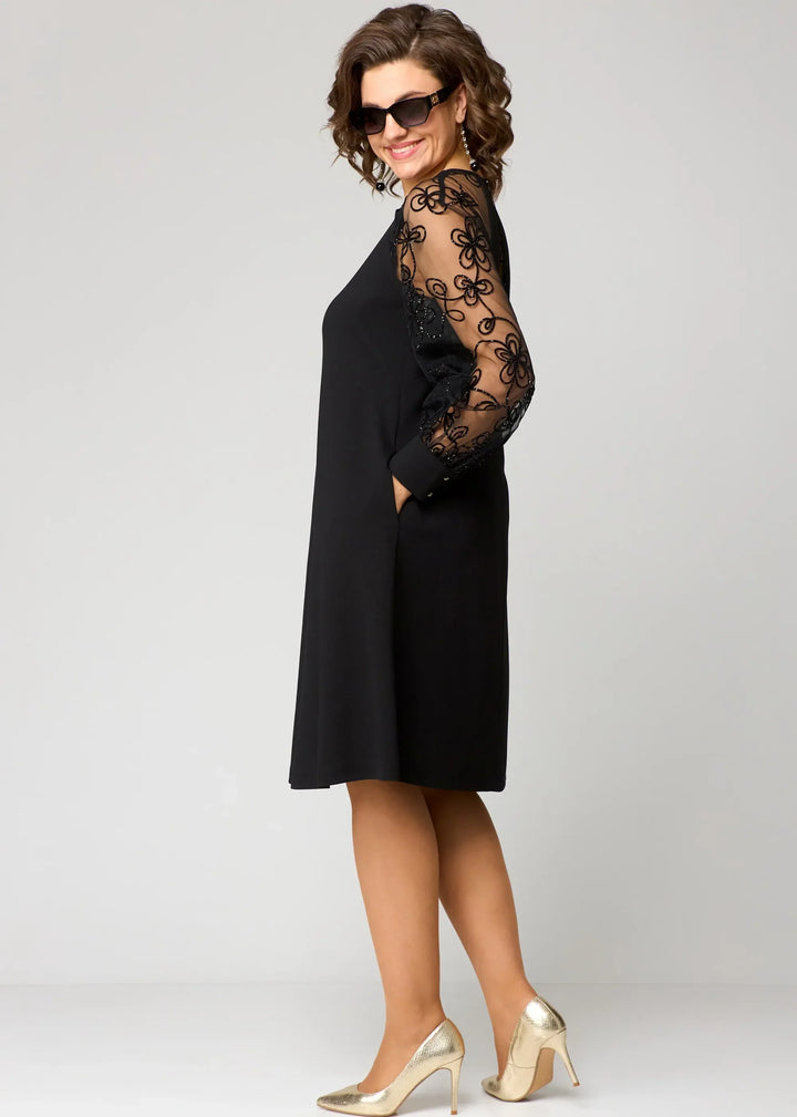 Doreen | Abito Elegante in Pizzo