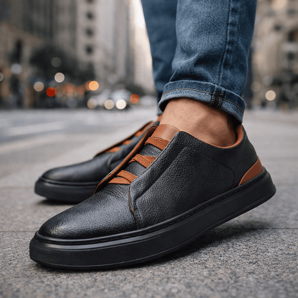 Brando | Sneakers Urban in Pelle