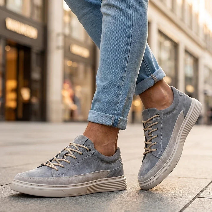 Enzo | Sneakers Camoscio Premium.