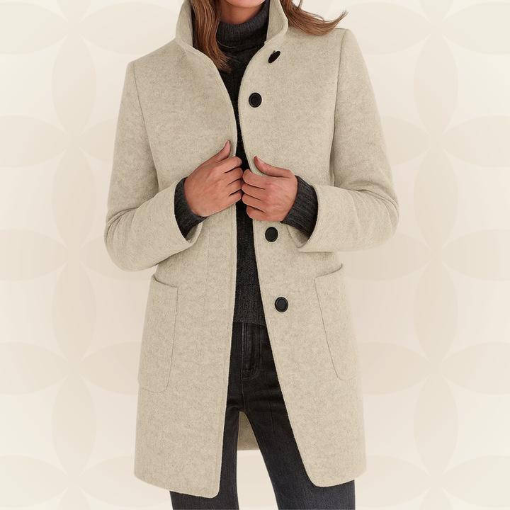 Anna | Cappotto a collo alto