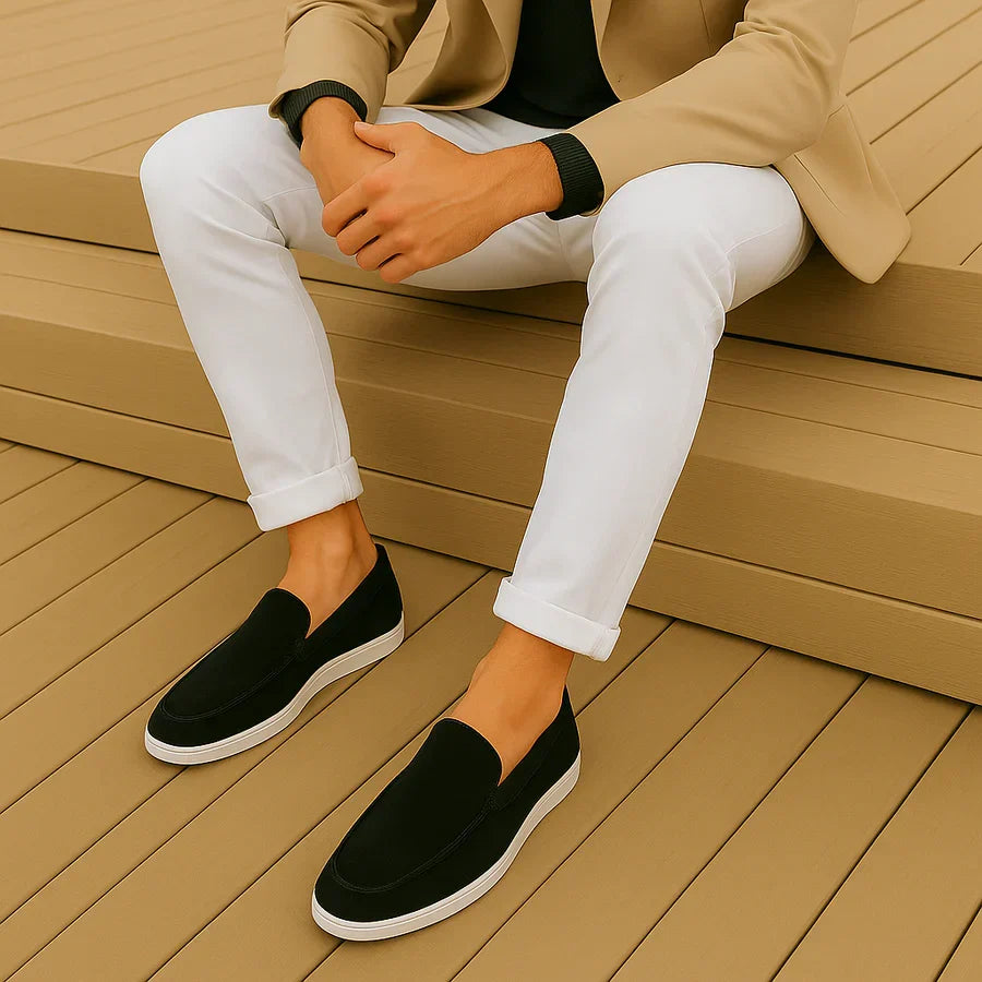 Federico | Mocassino Scamosciato Casual