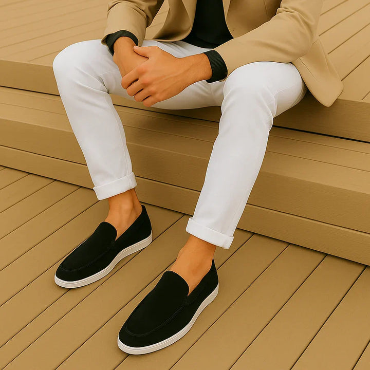 Federico | Mocassino Scamosciato Casual