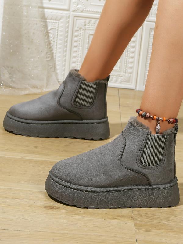 LUCY™ - Stivali da Neve Alti con Suola Spessa Calda da Donna