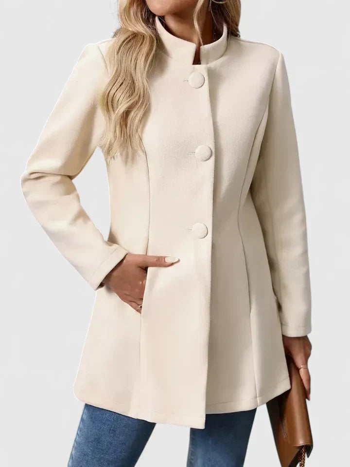 Collarless Elegant Jacket — view 4