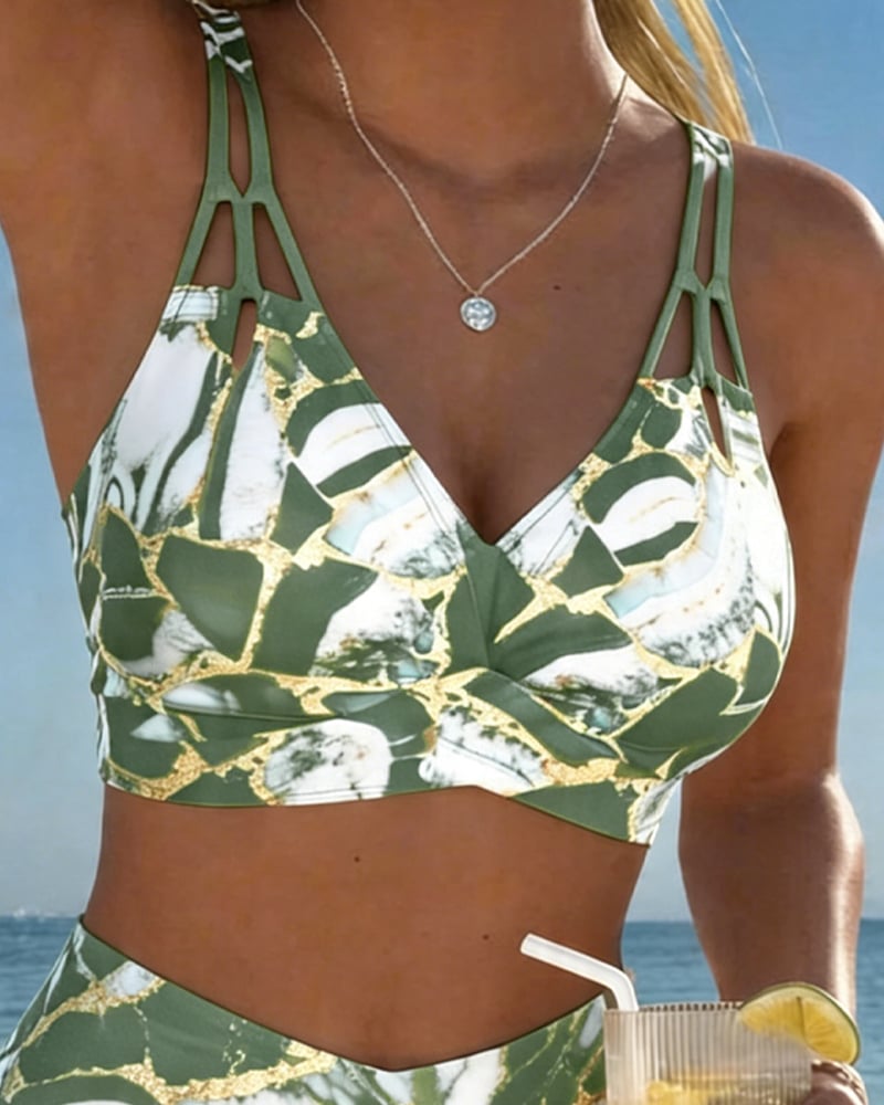 Tatiana | Costume da Bagno Due Pezzi Vestibilità Comoda e Modellante