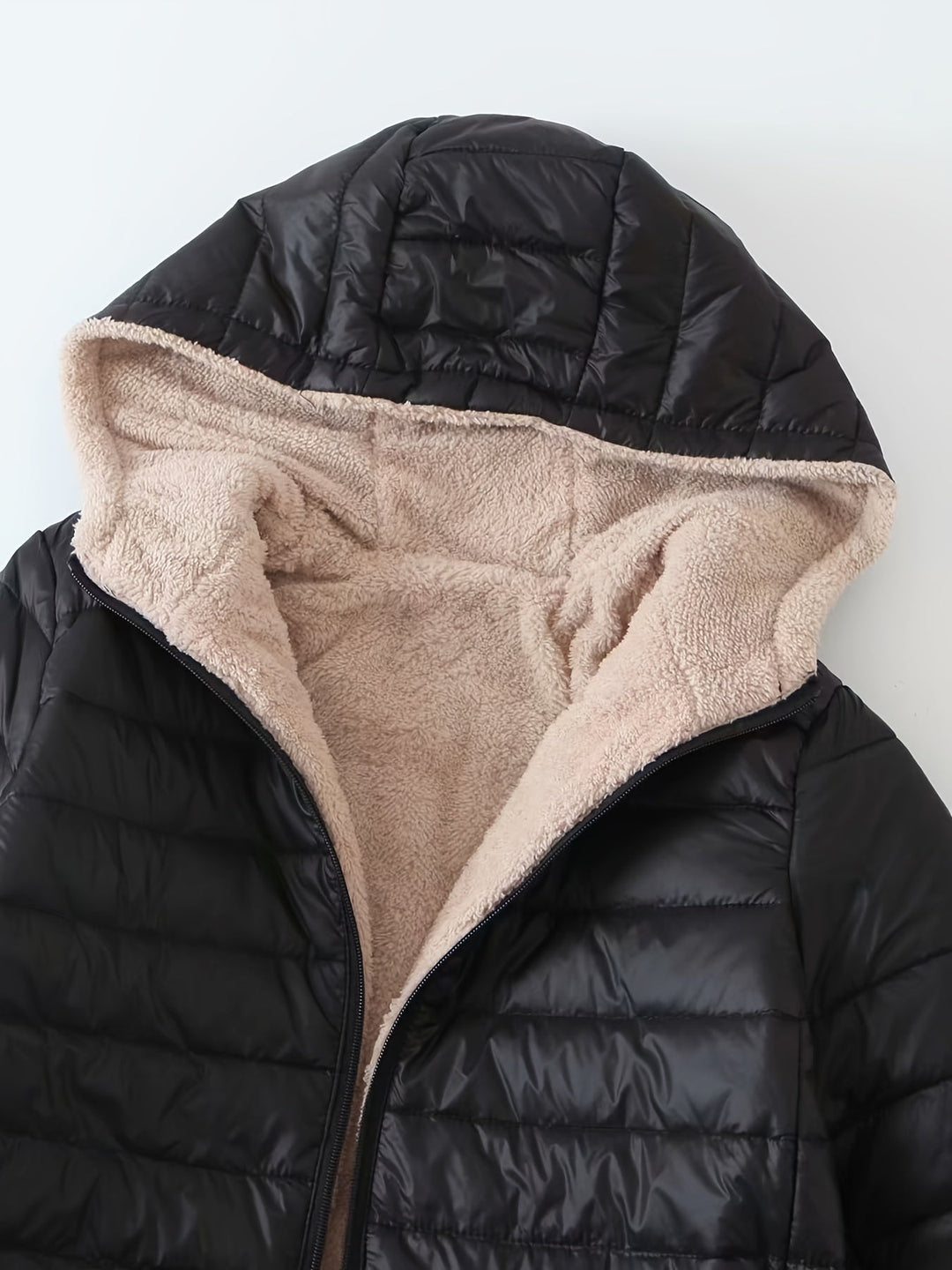 VICKY™ - Piumino imbottito con pile interno