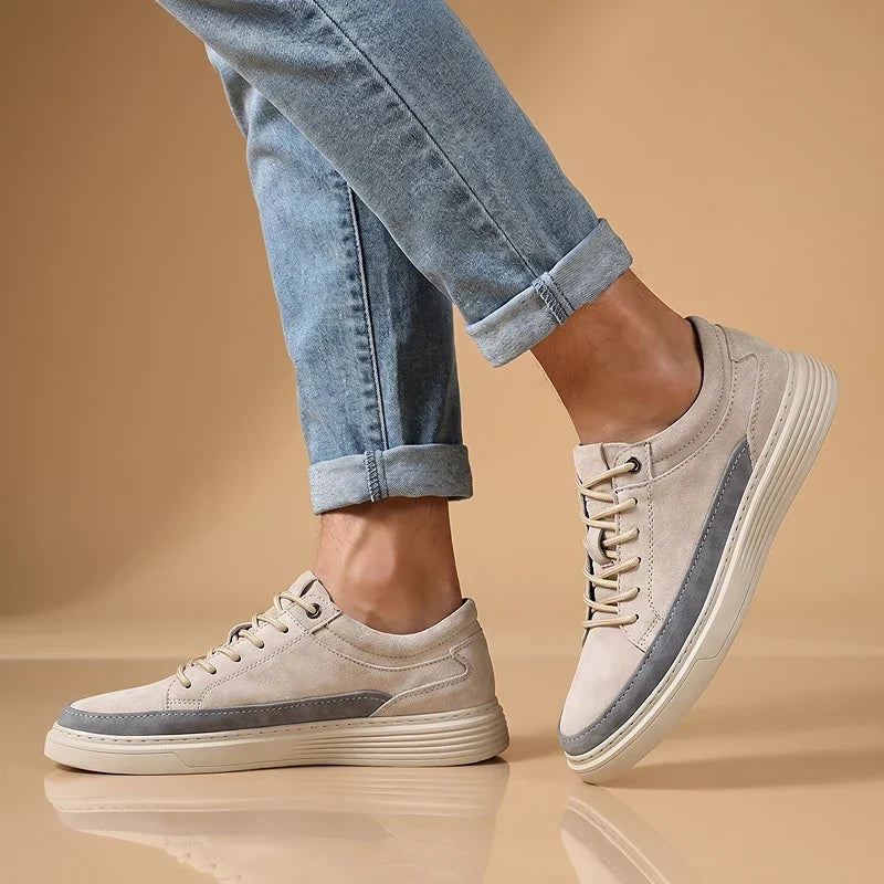 Enzo | Sneakers Camoscio Premium.
