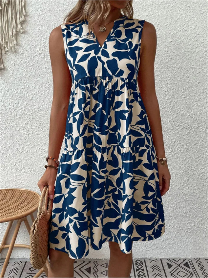 Christine | Abito svolazzante fiorito