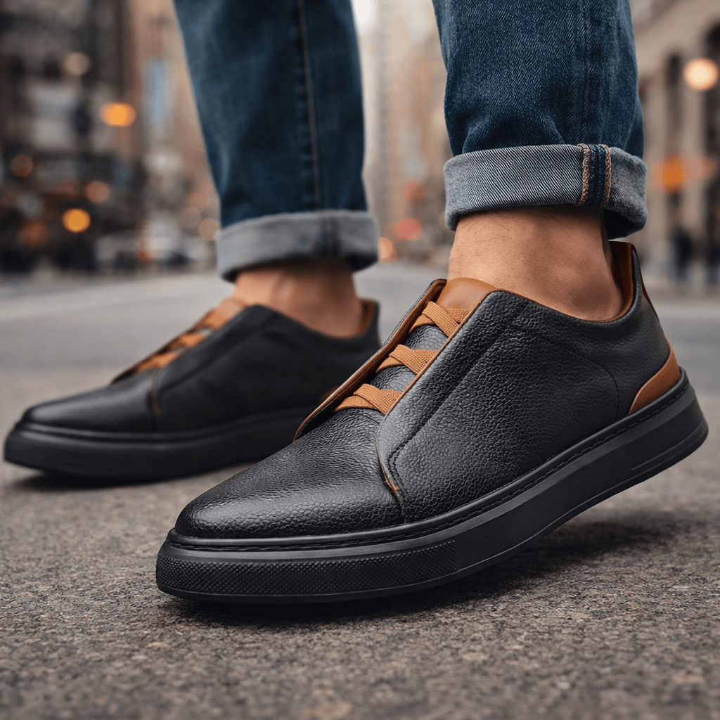 Brando | Sneakers Urban in Pelle