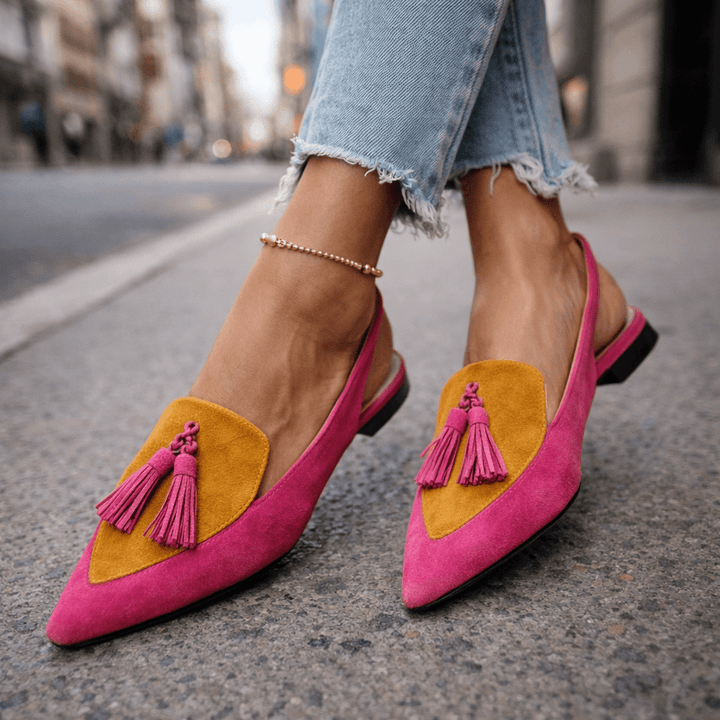 Eliza | Sandali Infradito con Nappe