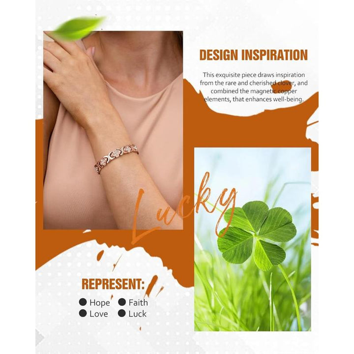 MONIQUE™ - Bracciale Elegante Magnetico in Rame
