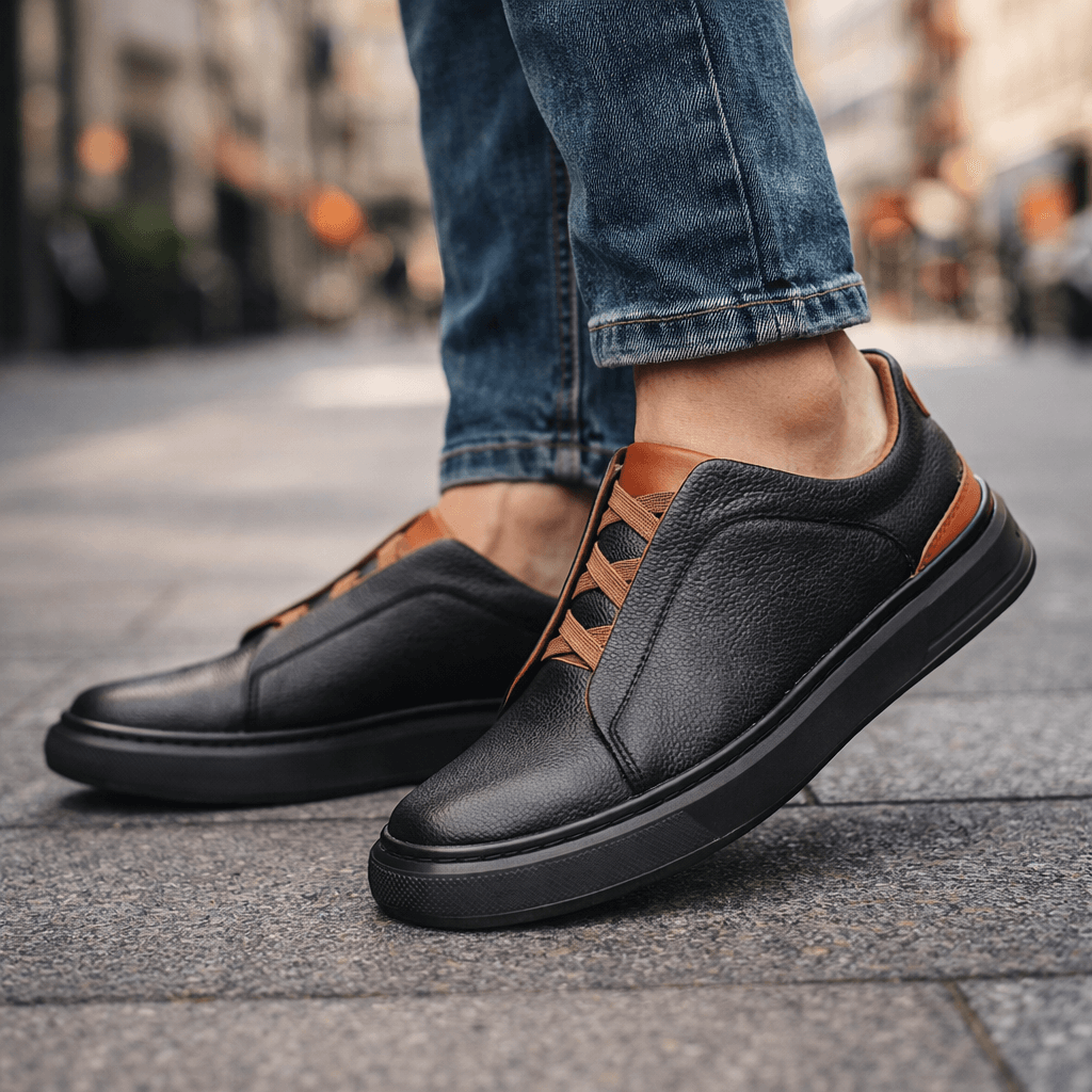 Brando | Sneakers Urban in Pelle