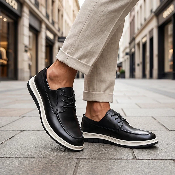 Elio | Sneakers in Pelle Tonalità Terra