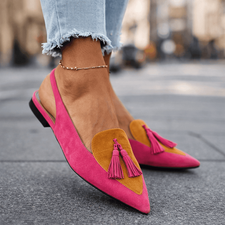 Eliza | Sandali Infradito con Nappe