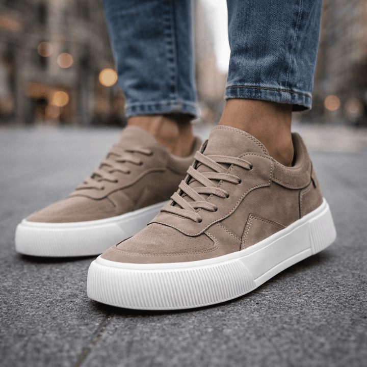 Aurelio | Sneakers Camoscio Multicolore
