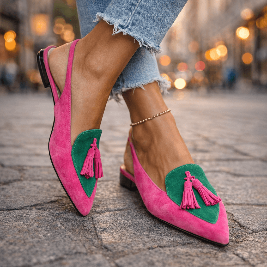 Eliza | Sandali Infradito con Nappe