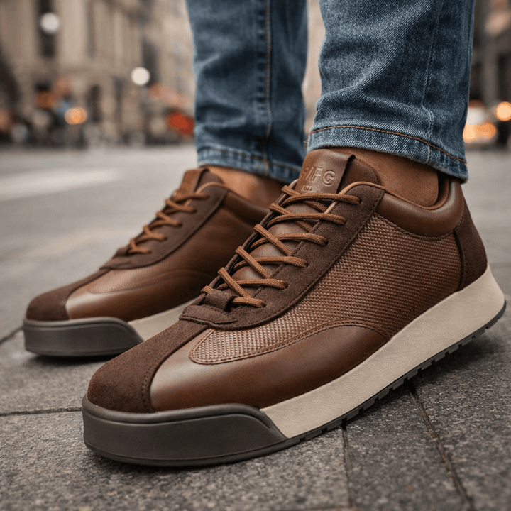 Zeno | Sneakers Casual in Pelle