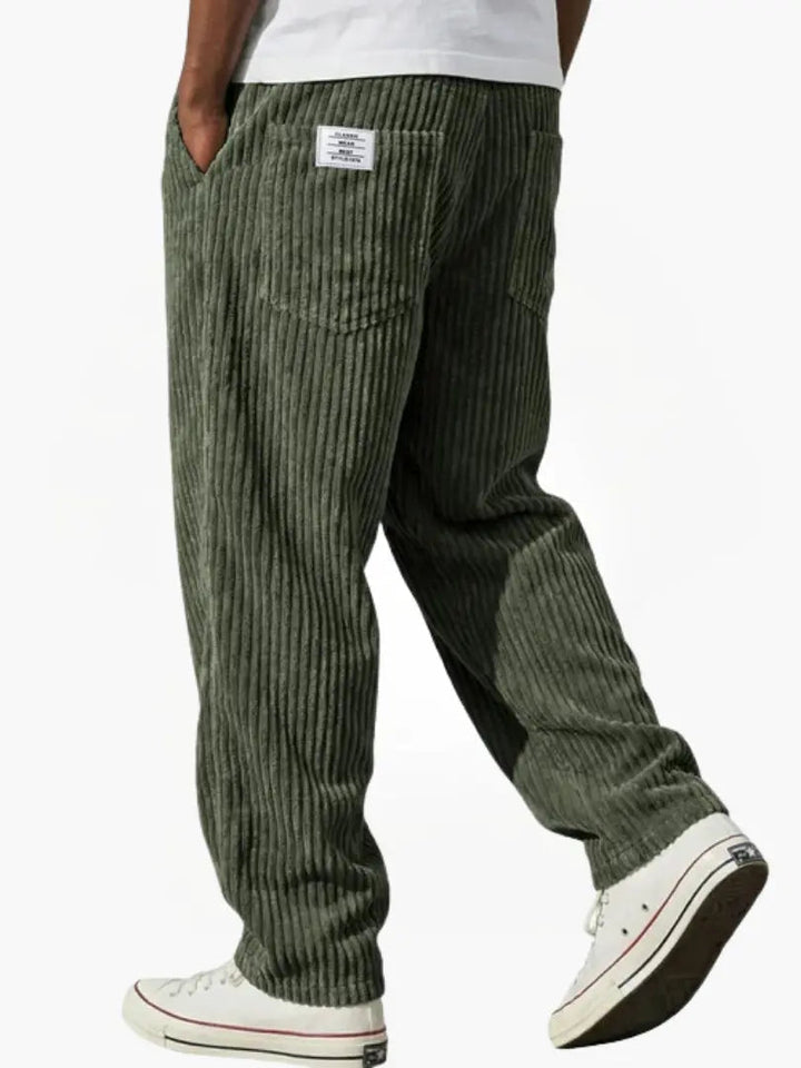Malcolm | Pantaloni Classici in Velluto a Coste