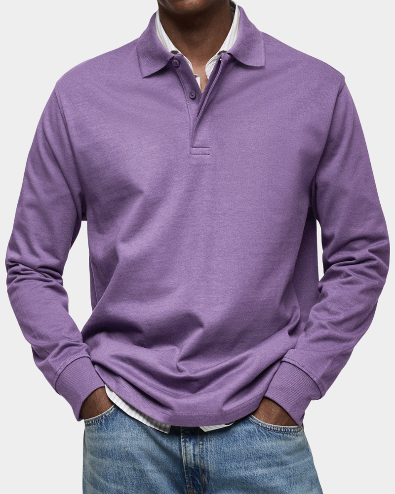 Roger | Polo Classica a Maniche Lunghe