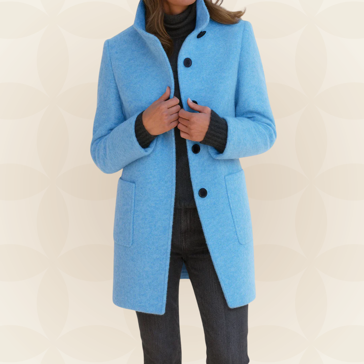 Anna | Cappotto a collo alto