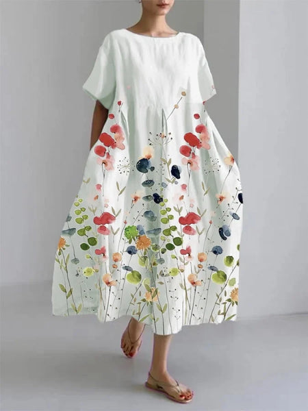 Vestito estivo floreale Valeno