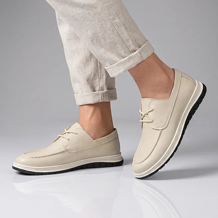 Elio | Sneakers in Pelle Tonalità Terra