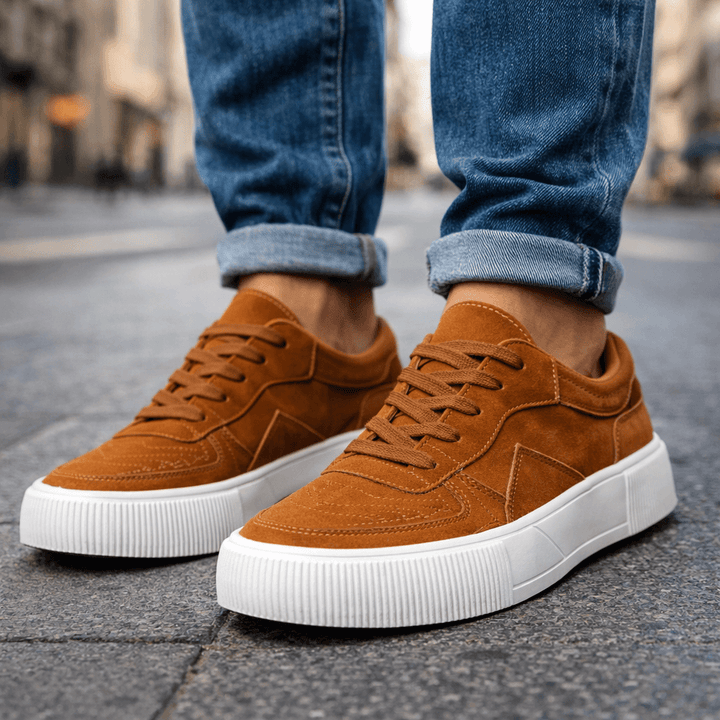 Aurelio | Sneakers Camoscio Multicolore
