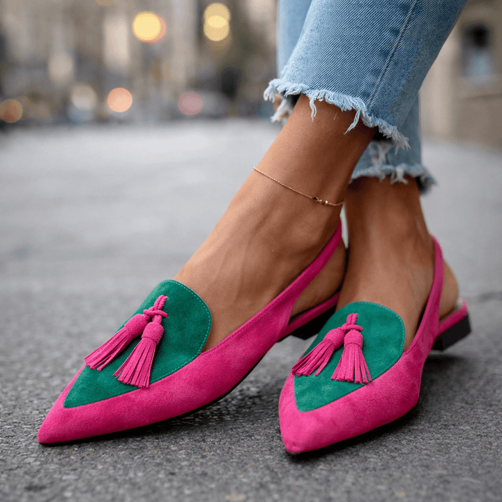 Eliza | Sandali Infradito con Nappe