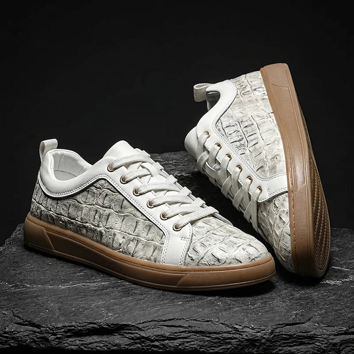 Enzo / Sneakers Pelle Elegante