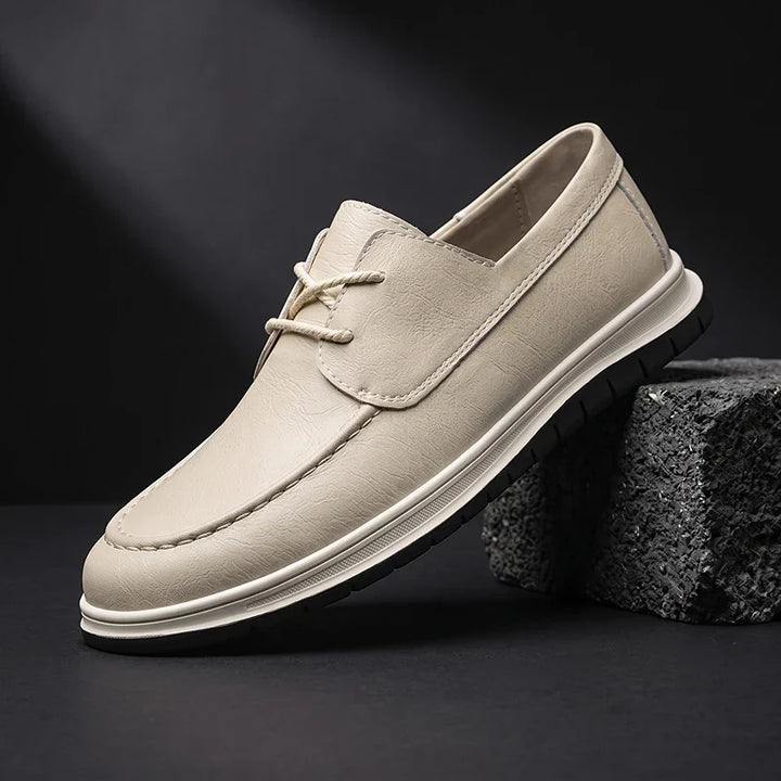 Elio | Sneakers in Pelle Tonalità Terra